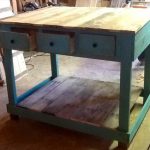 diy pallet kitchen island with drawers