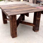 recycled pallet coffee table