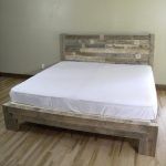 diy pallet bed with mattress