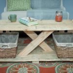 recycled pallet coffee table