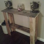 recycled pallet entry way table