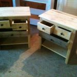 repurposed pallet nightstands