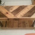 repurposed pallet coffee table