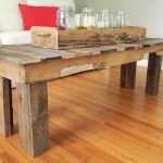 upcycled pallet rustic coffee table