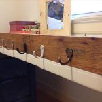 handmade pallet wall mount coat rack