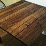 reclaimed pallet kitchen table