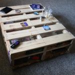 recycled pallet coffee table