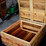 diy pallet coffee table with secret stash