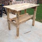 repurposed pallet high top table