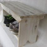 recycled pallet farmhouse bench and coffee table