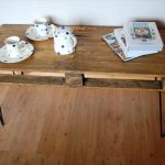 wooden pallet industrial style vintage coffee table