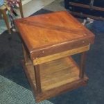 rustic pallet side table and nightstand