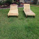 recycled pallet outdoor chaise lounge chairs