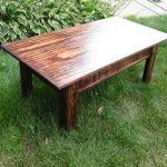 Handcrafted pallet coffee table