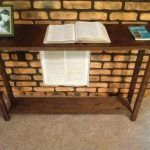 Recycled pallet sofa or console table