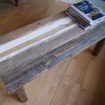 upcycled wooden pallet coffee table