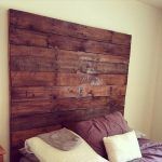 upcycled pallet king size headboard