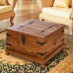 wooden pallet chest and coffee table