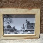 no-cost pallet photo frame