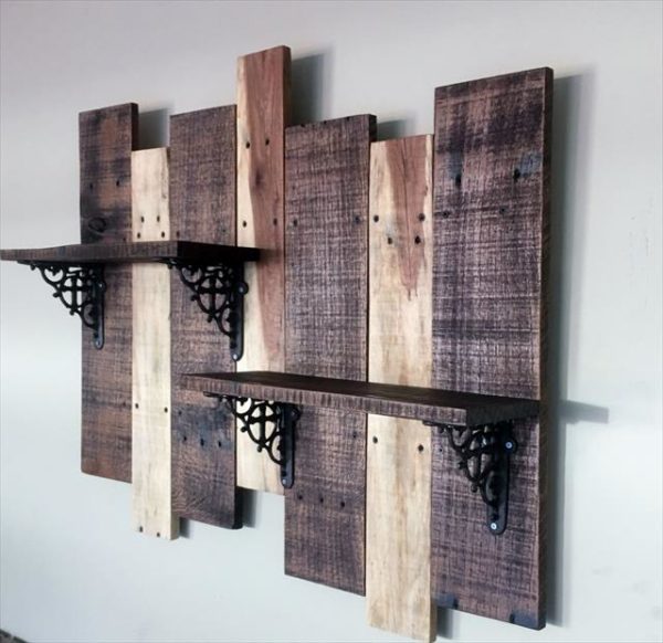 DIY Upcycled Pallet Shelf Idea | Pallet Furniture Plans